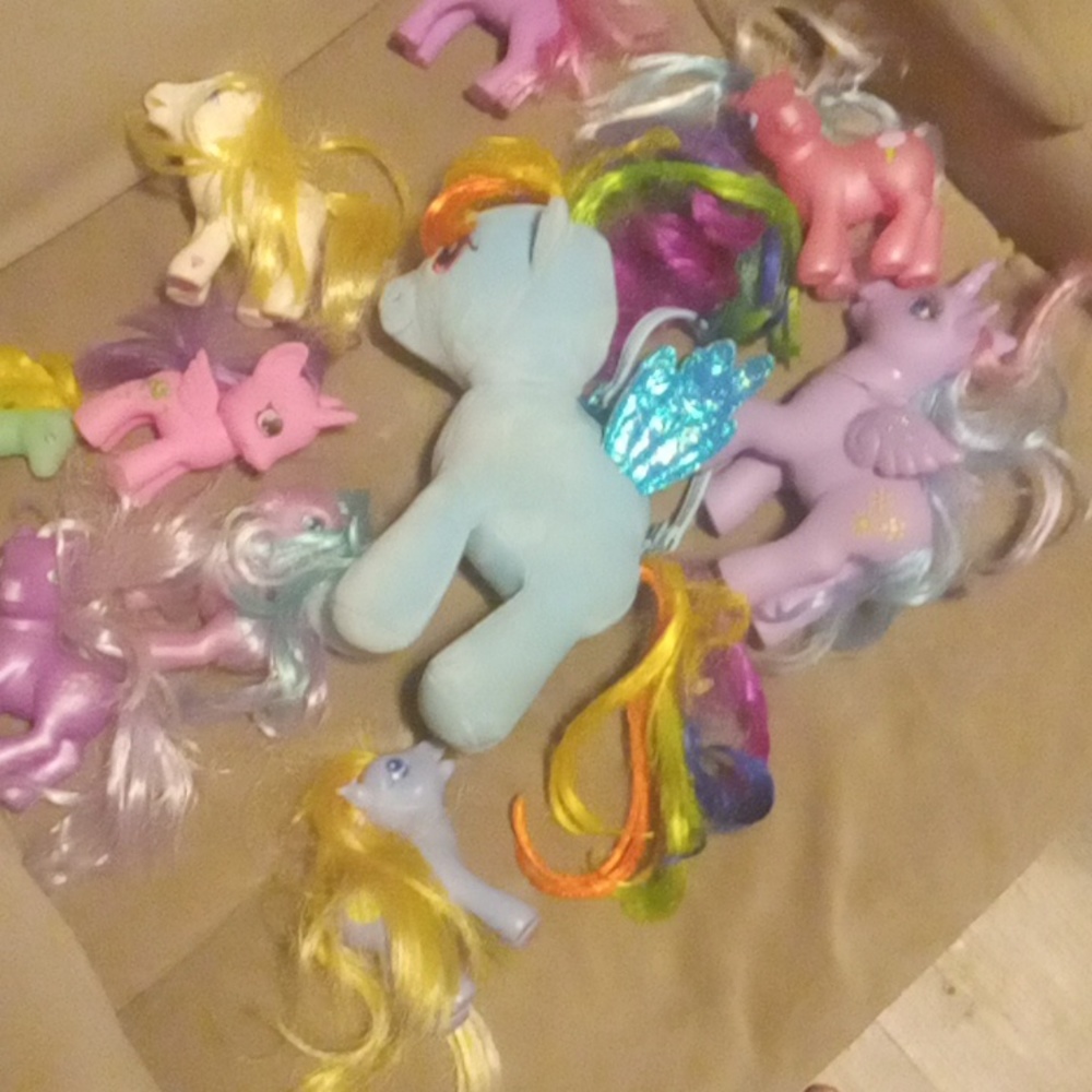 Lot of my little pony some vintage